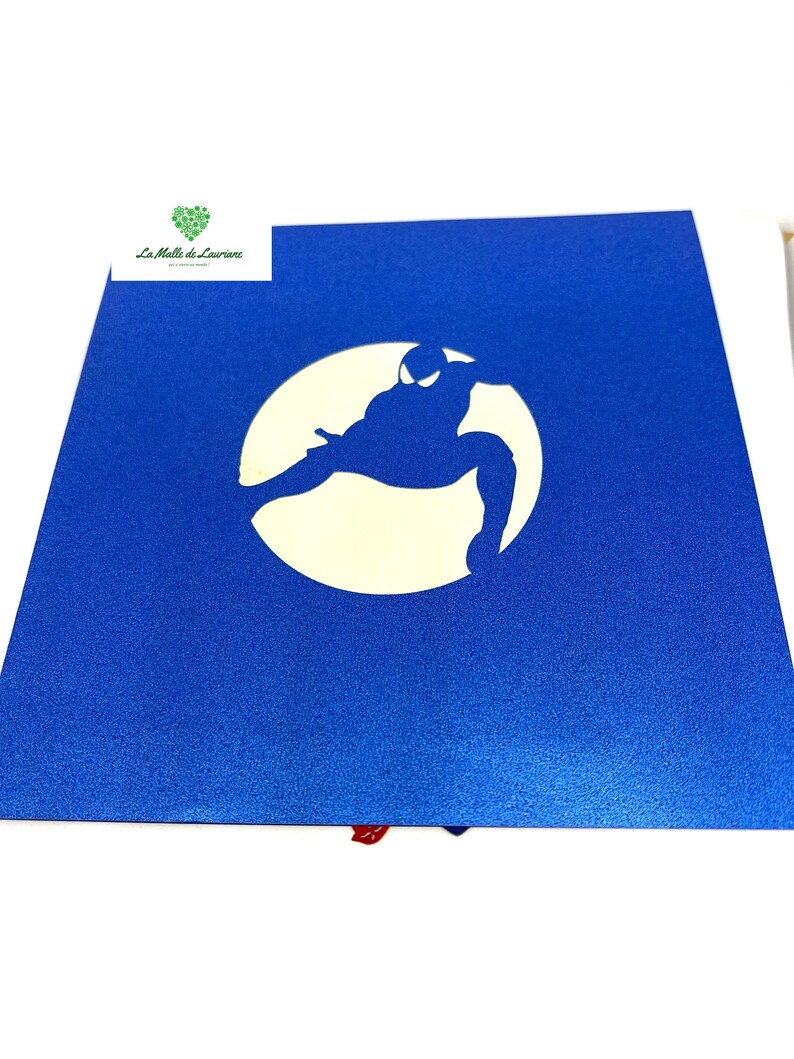 Carte pop-up 3D Spiderman - Game - Jeux - Anniversaire SM01 Spider-Man image 4