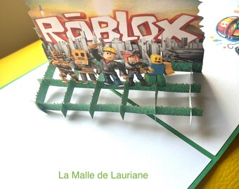 Roblox 3D Pop-up Card - Manga - Game - Video Games - Birthday