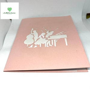 Carte pop-up 3D - Musique show - Fête de musique - Concert MS02 画像 4