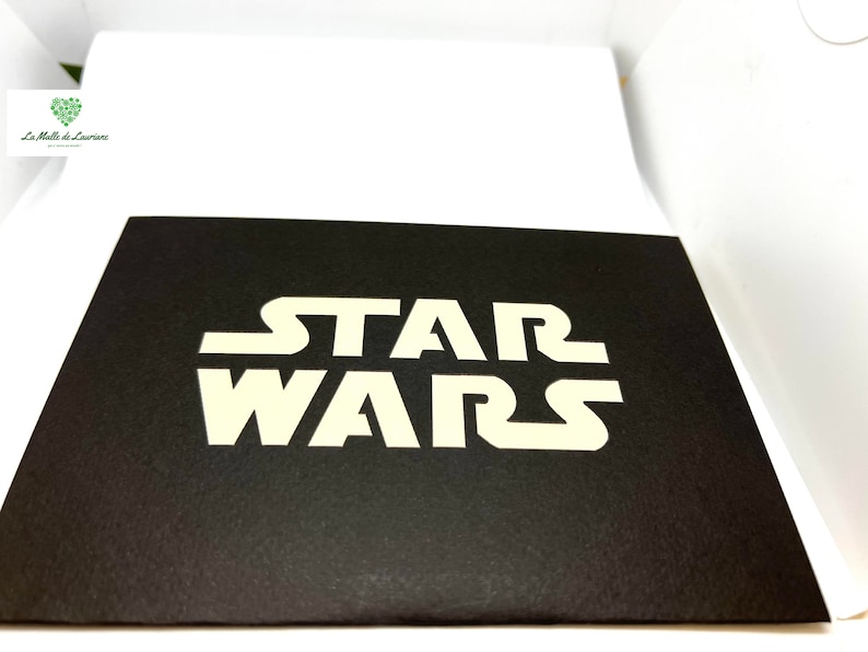 Carte pop-up 3D STAR WARS - Game - Jeux - Anniversaire SW04 画像 4