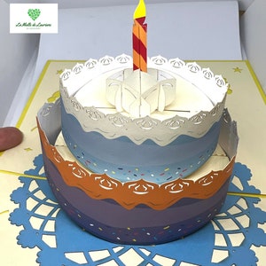 Cartão pop-up 3D para aniversário imagem 6