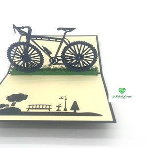 Carte pop-up 3D - Anniversaire - Happy Birthday - VELO - VTT image 9