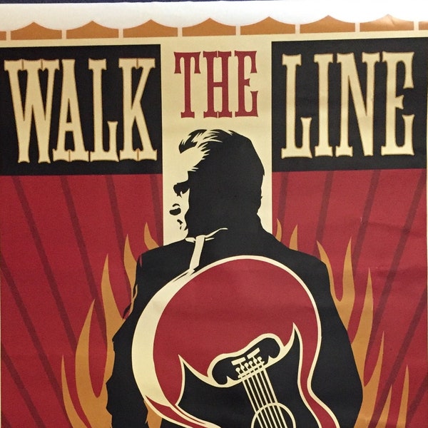 Walk the line - Original international one sheet Poster - 2005