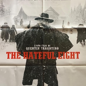 hateful eight - original Italian poster - 2015