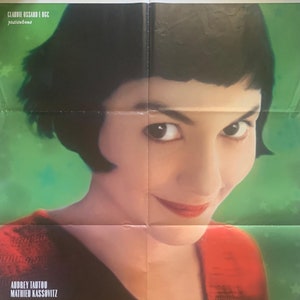 il favoloso mondo di amelie - manifesto originale italiano - 2001