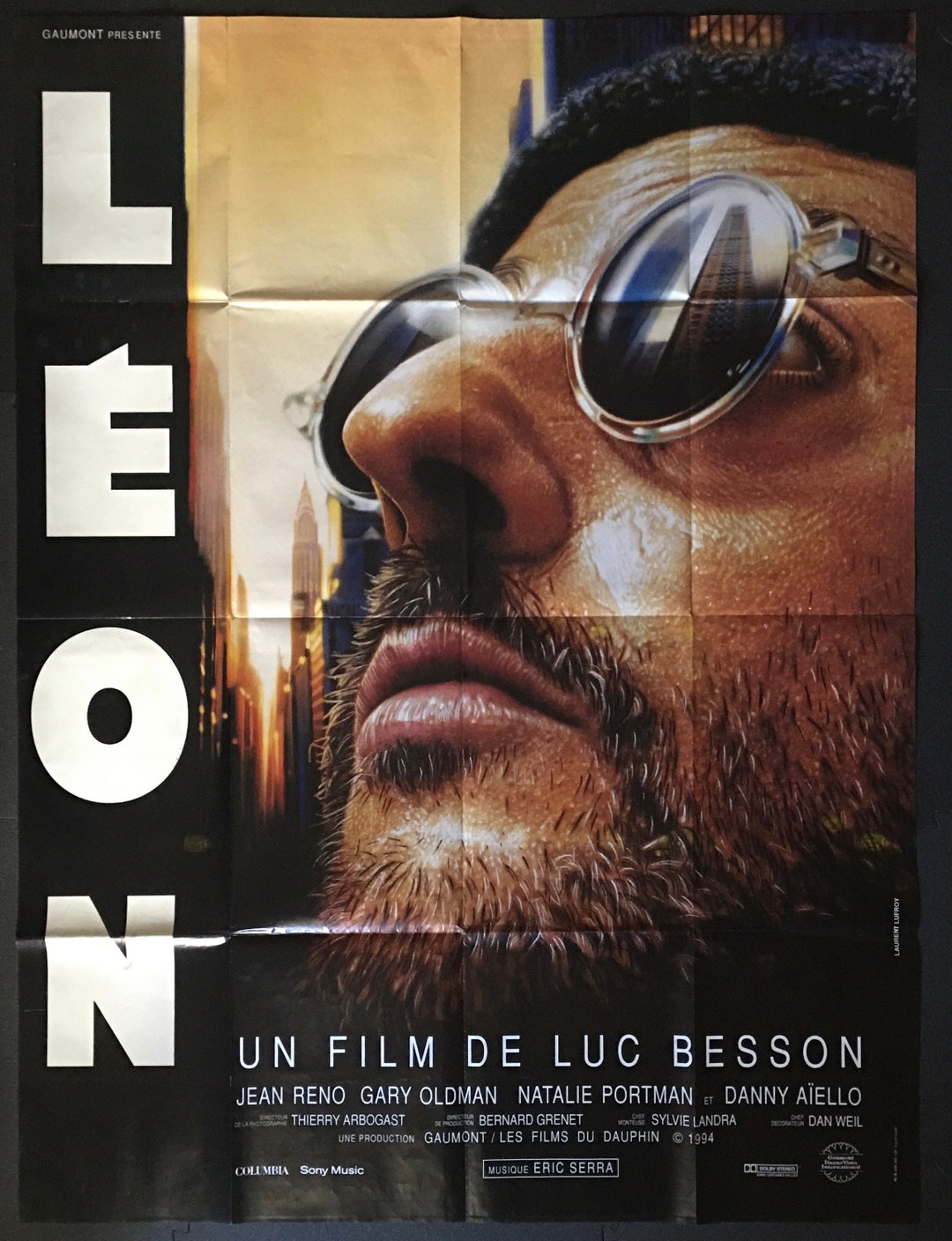 Leon: the Professional - Original French Poster - 1994 - Etsy