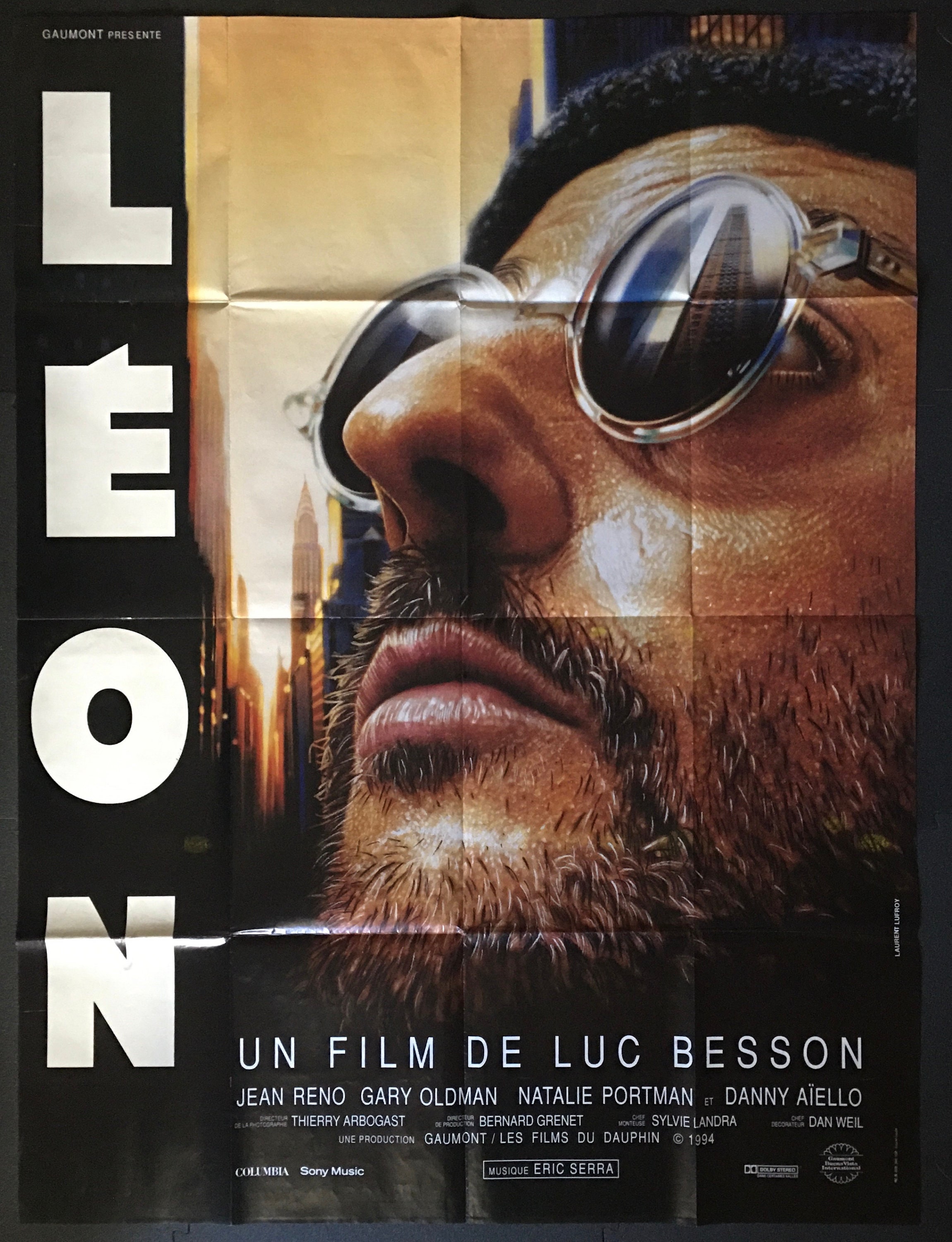 Leon: the Professional - Original French Poster - 1994 - Etsy