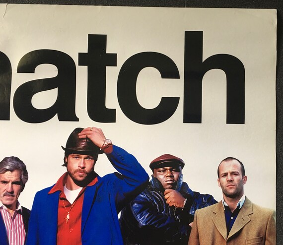 Snatch / スナッチ　3枚セット　WP台北　繁体字 Snatch -international Version Original - 2000 - Etsy