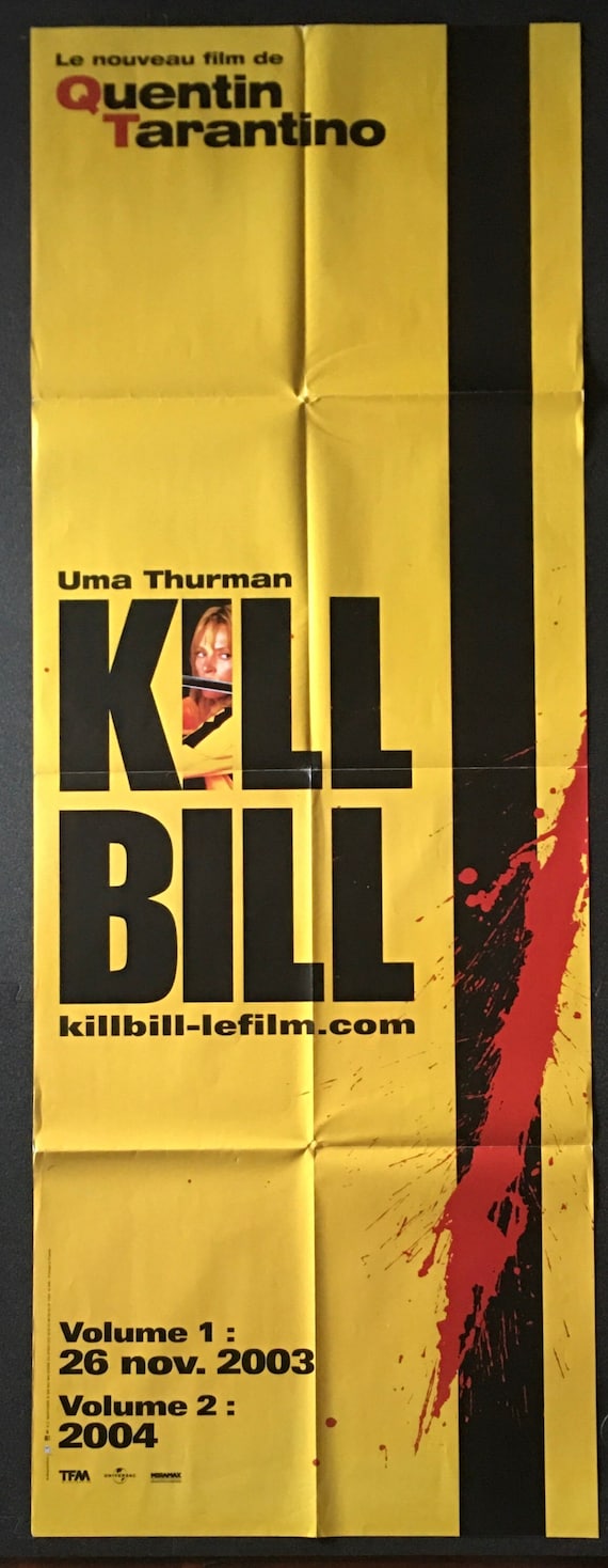 Original Poster - Kill Bill: Vol. 1 - 2003 - Etsy