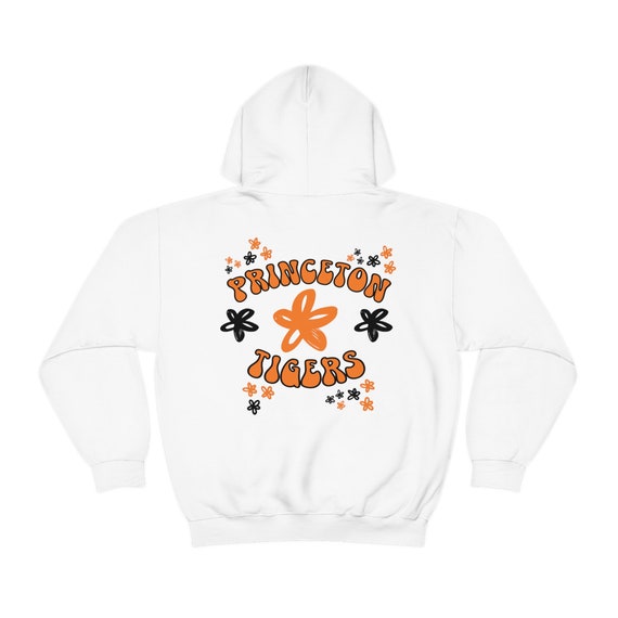 Princeton University Tigers Classic Hooded Sweatshirt - Officially Licensed College Apparel, Heathered Grey - View #8