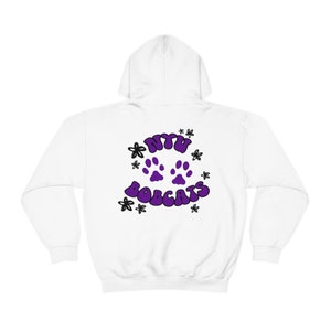 NYU Bobcats Paw Hoodie