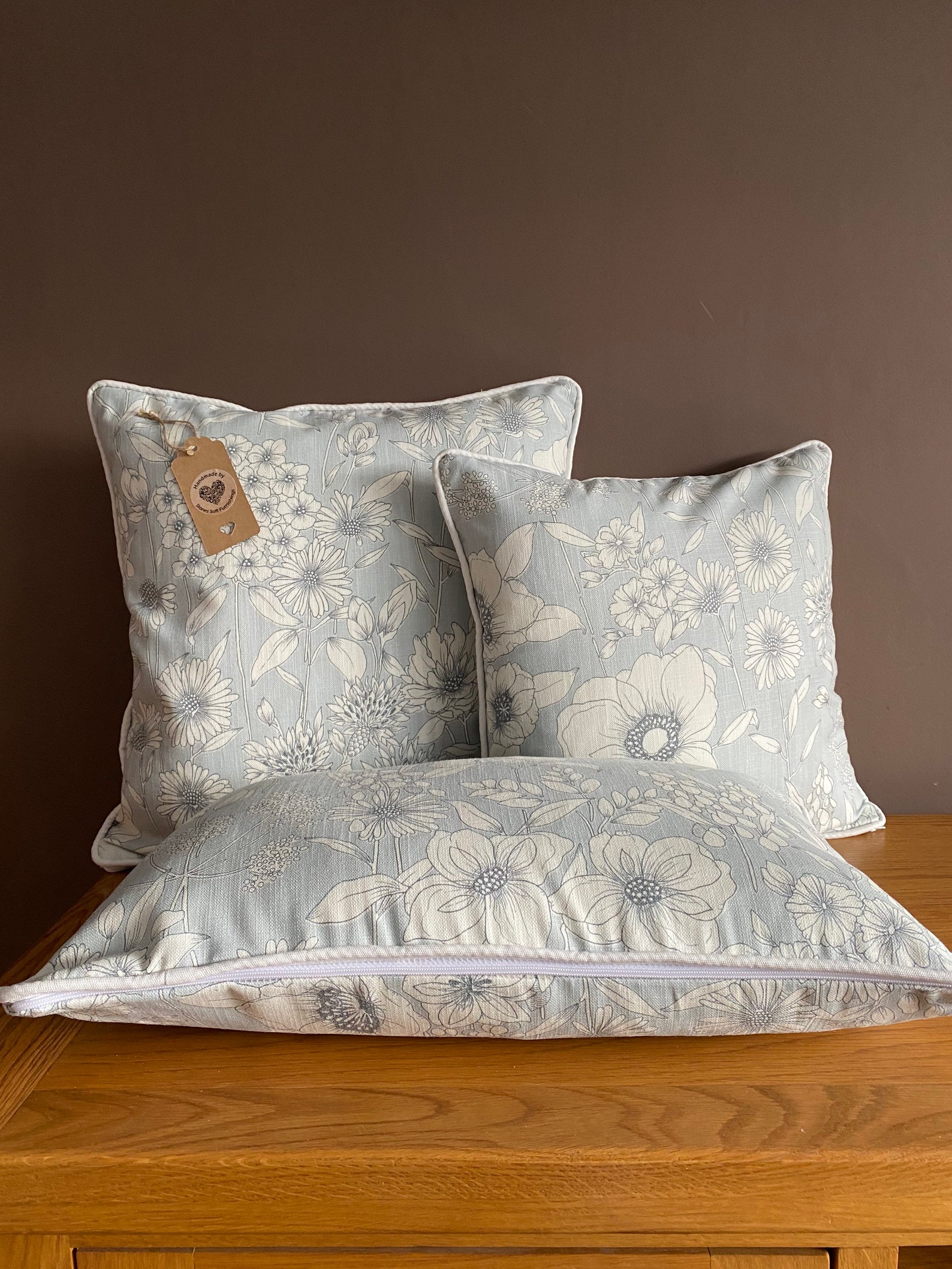 Handmade Cushion Covers in Sanderson Maelee Fabric Etsy UK