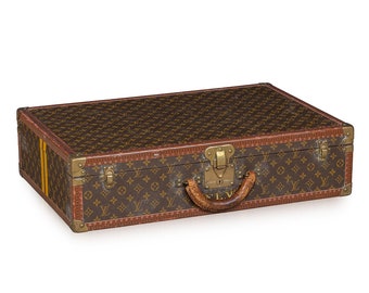 20th Century Louis Vuitton Suitcase In Monogram Canvas, France c.1970