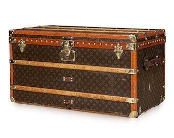 20th Century Louis Vuitton Trunk In Monogram Canvas, France c.1930