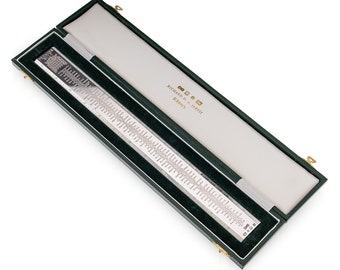 Superb 21th Century Solid Silver Ruler By Richard O.A Jarvis, England, c.2003