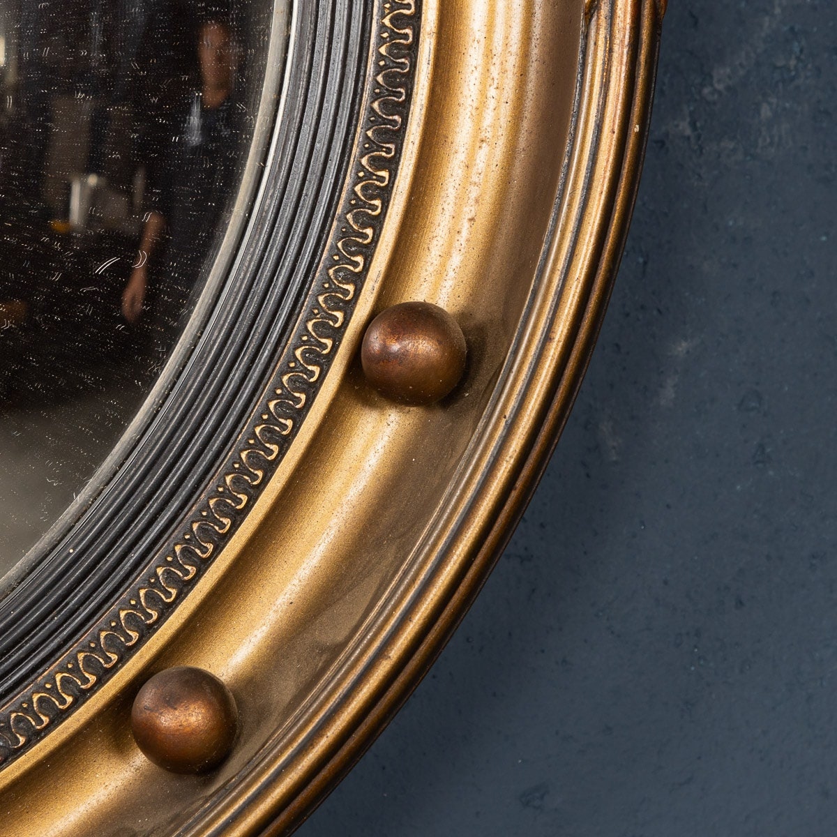 Miroir convexe avec cadre en bois - LOCK & HYGGE