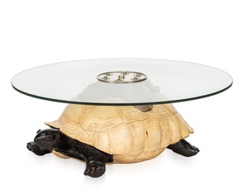 Unusual Coffee Table In The Form Of A Turtle By Anthony Redmile, London C.1970