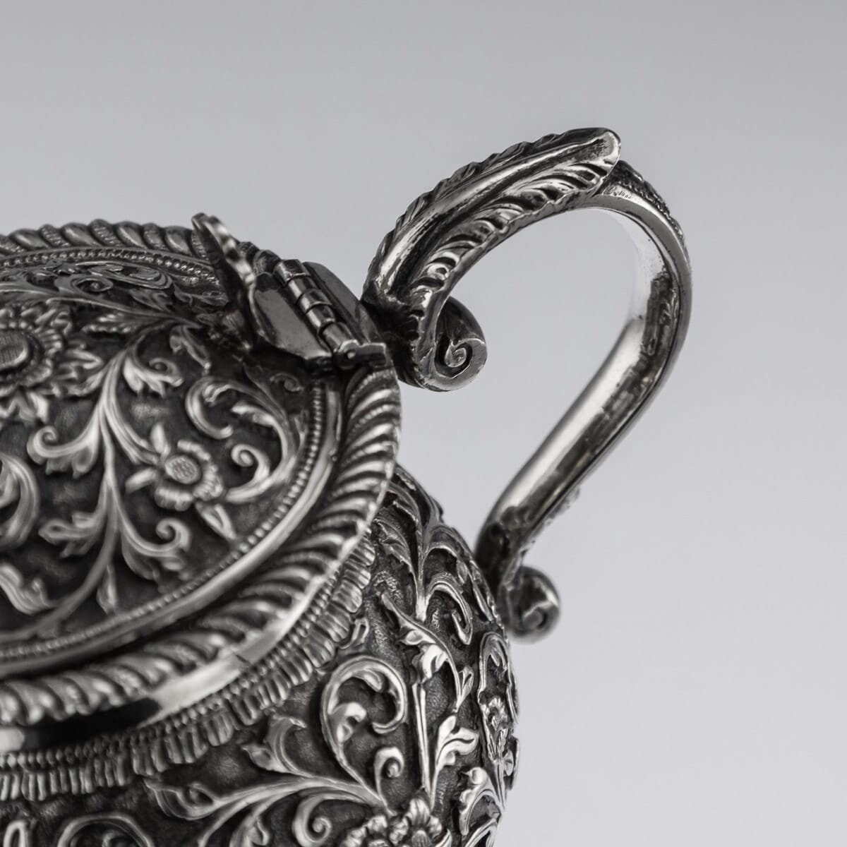 19thc Indian Cutch Solid Silver Condiment Set Oomersi Mawji Etsy UK