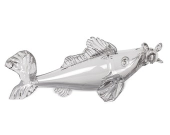 Mid 20th Century Saint Louis Crystal Fish By Jean Sala, (1895-1976)