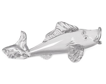 Mid 20th Century Saint Louis Crystal Fish By Jean Sala, (1895-1976)