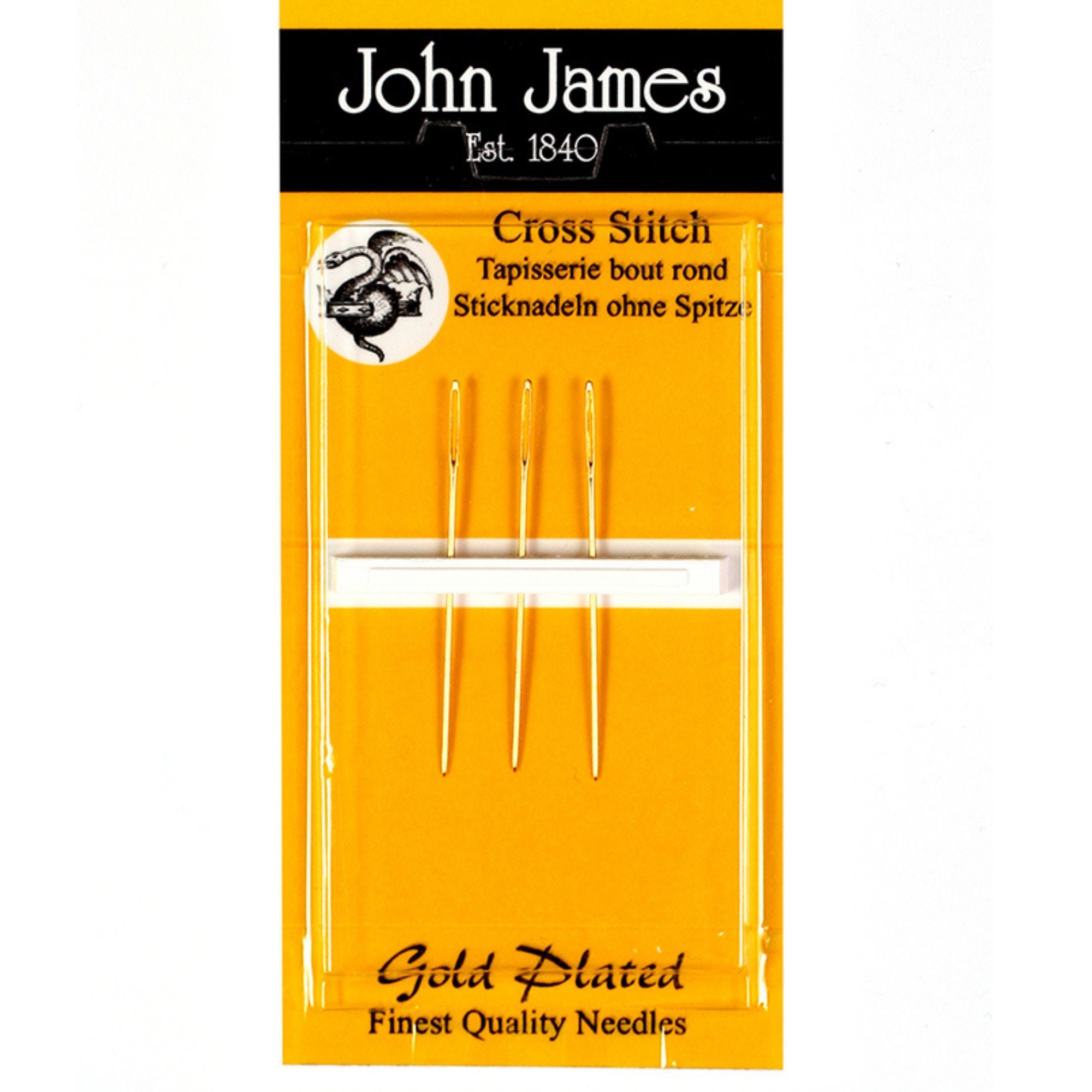 John James Size 24 Cross Stitch Needles | John James #JG198-24