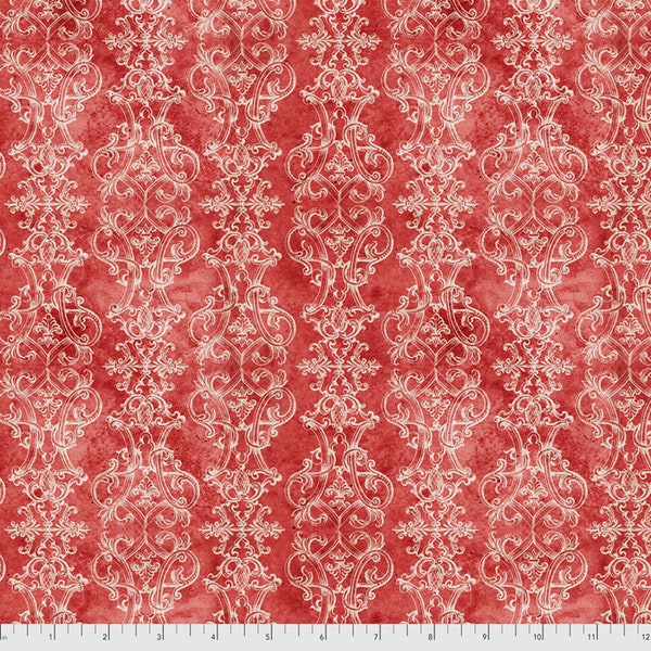 Fanciful in Red | Christmastime Collection by Tim Holtz | Free Spirit Fabrics | PWTH165.RE | Christmas