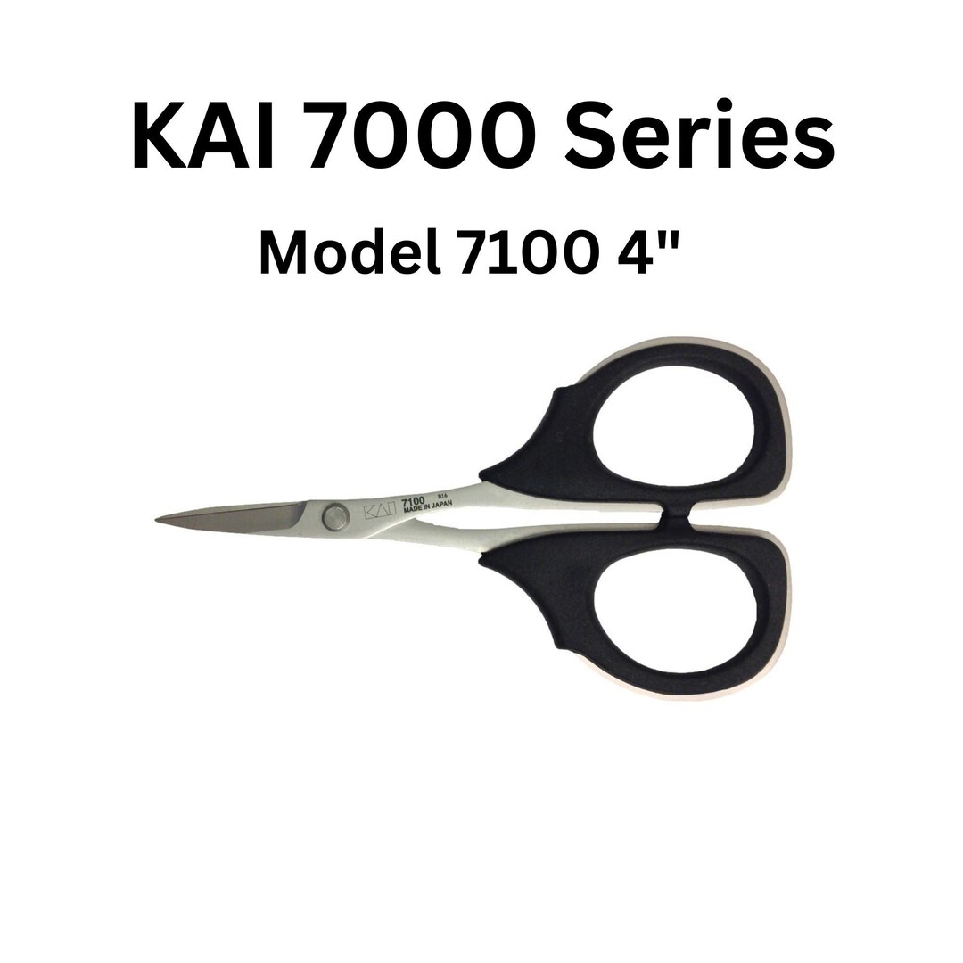 KAI 7000 Series Model 7100 4 Scissors Fine Point Professional Scissors