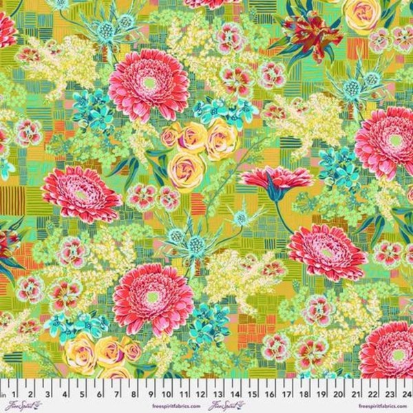 Tapestry in Meadow 54"/55" WOF | Vivacious Collection by Anna Maria Horner | Free Spirit Fabrics | CLAH001.MEADOW