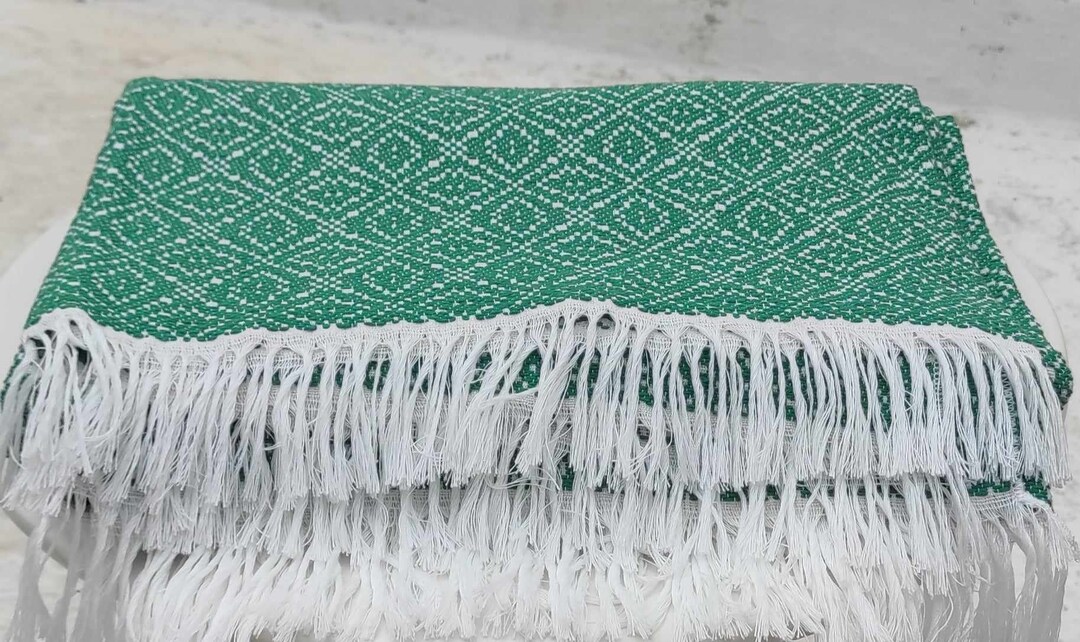 Greek Traditional Blankets and Throws, Colourful Handwoven Cotton