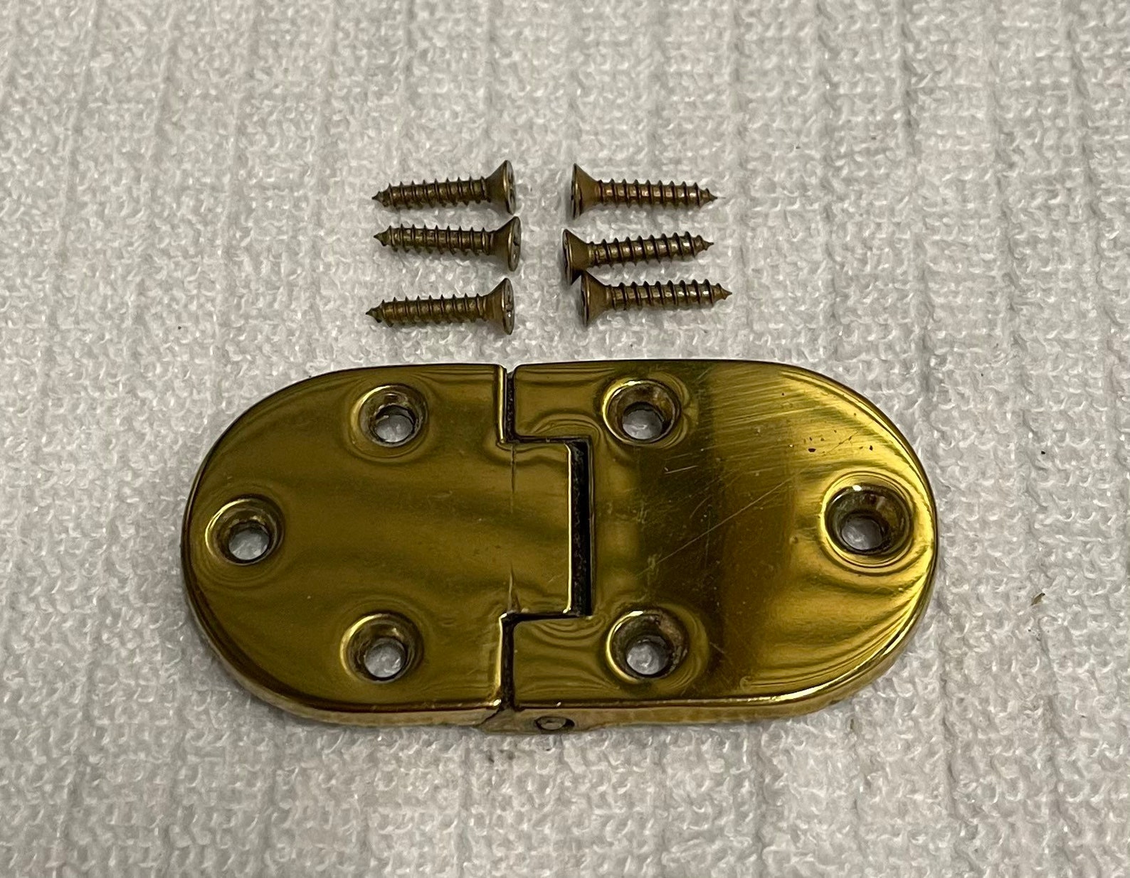 VTG Baker Ethan Allen Thomasville Brass Hinge & Screw Butler Etsy