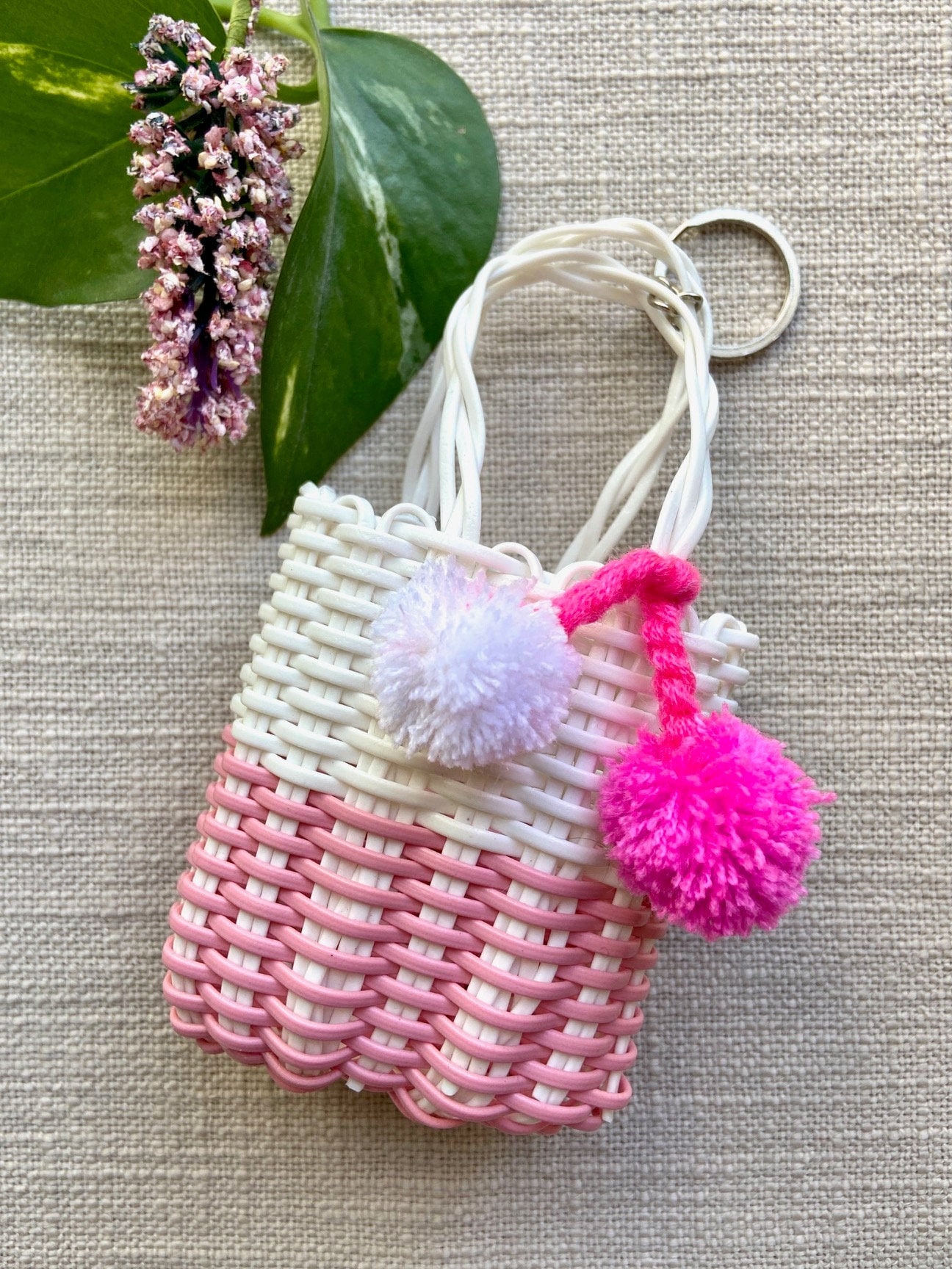 The Micro Bag Keychain keychain unique keychain mini tote | Etsy
