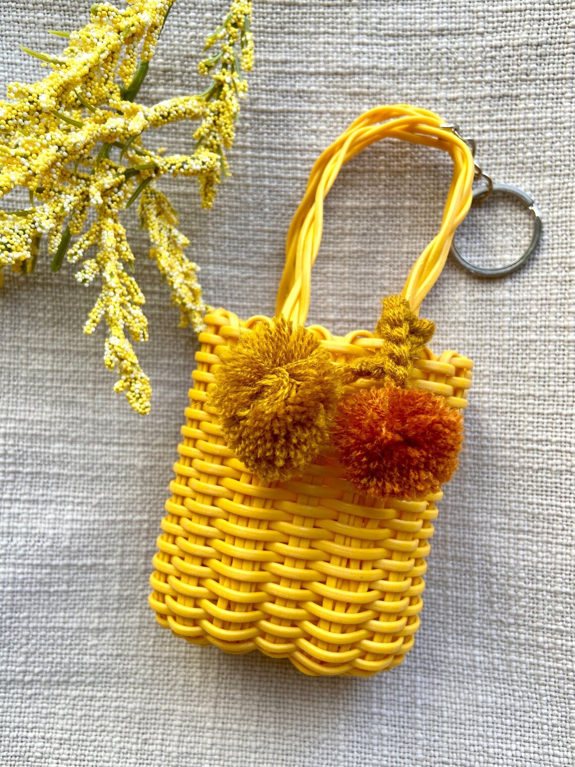The Micro Bag Keychain keychain unique keychain mini tote Etsy