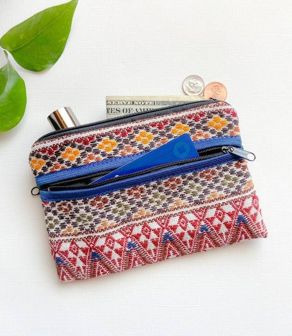 Buy Personalizable Key Case With 2 Compartments Key Bag With Protective  Compartment Made of Premium Leather Key Ring Bag With Zip Online in India -  Etsy