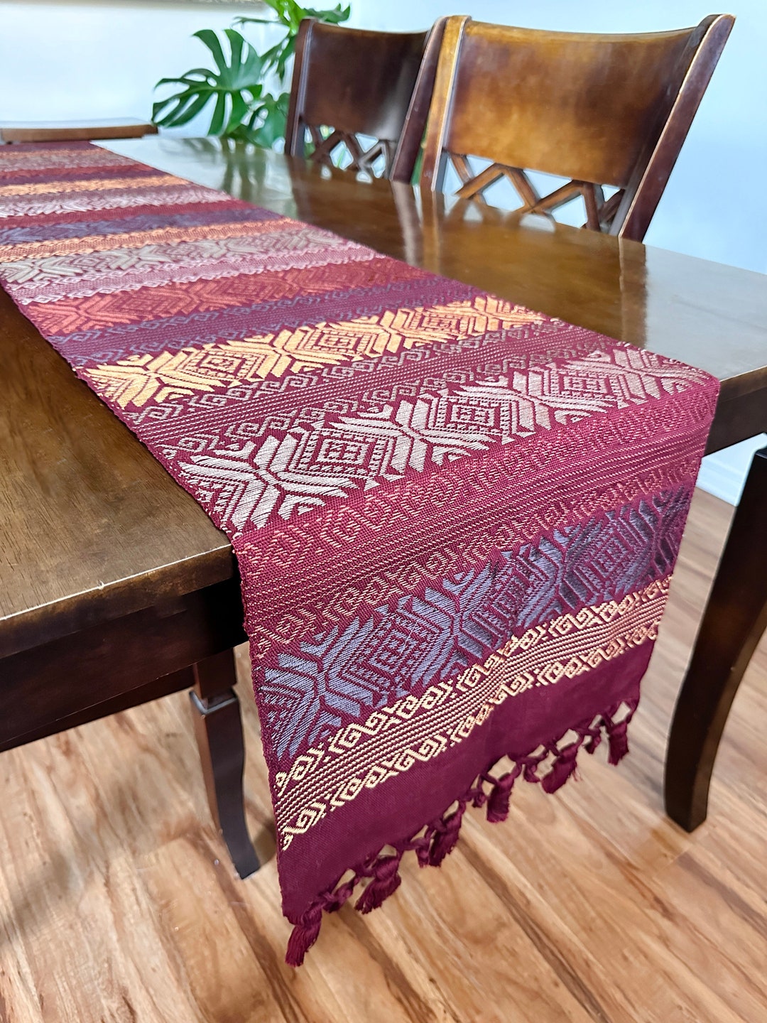 Table Runner Textile Guatemalan Table Runner Multipurpose Etsy