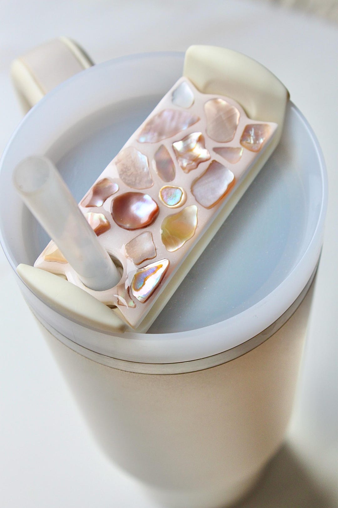 Stanely Shell 40oz/30oz Seashell Clay Stanley Topper - SHELLS WILL VARY - Etsy