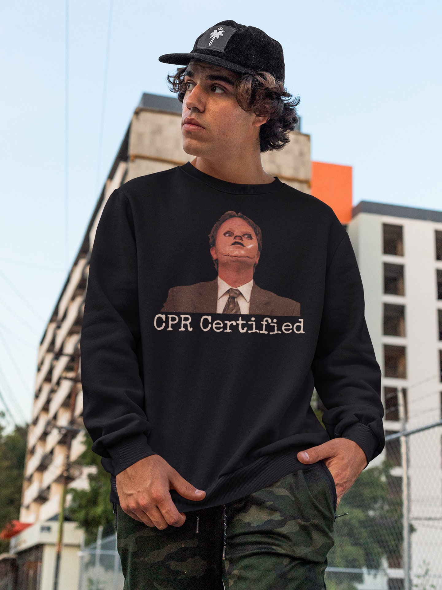 Dwight Schrute CPR Certified Sweatshirt 