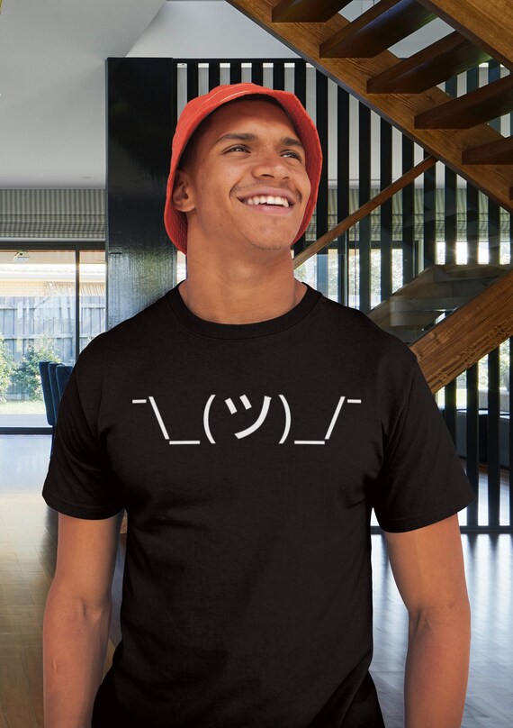 shrug emoji t shirt