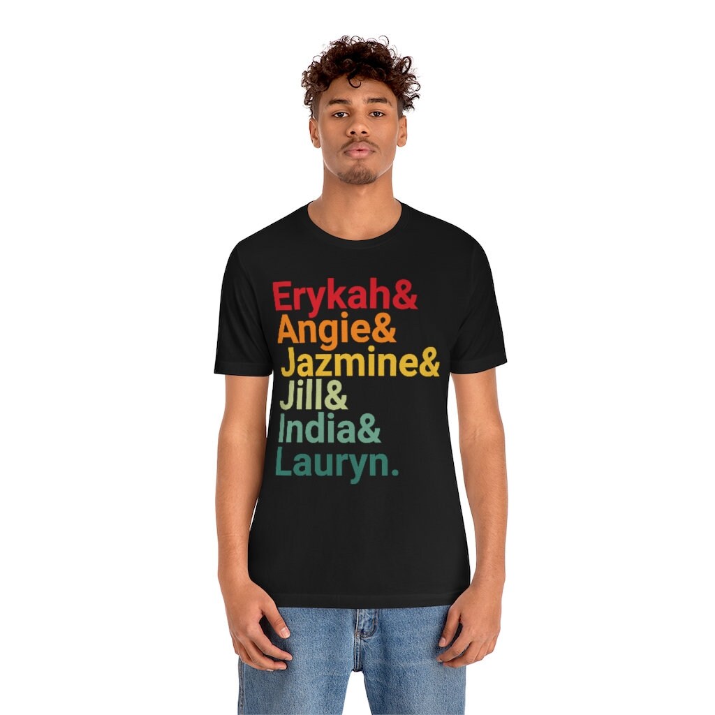 Erykah Angie Jazmine India Lauryn Sunset Retro T-shirt - Etsy