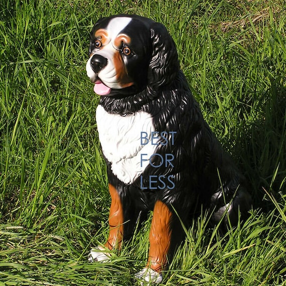 bernese mountain dog statue