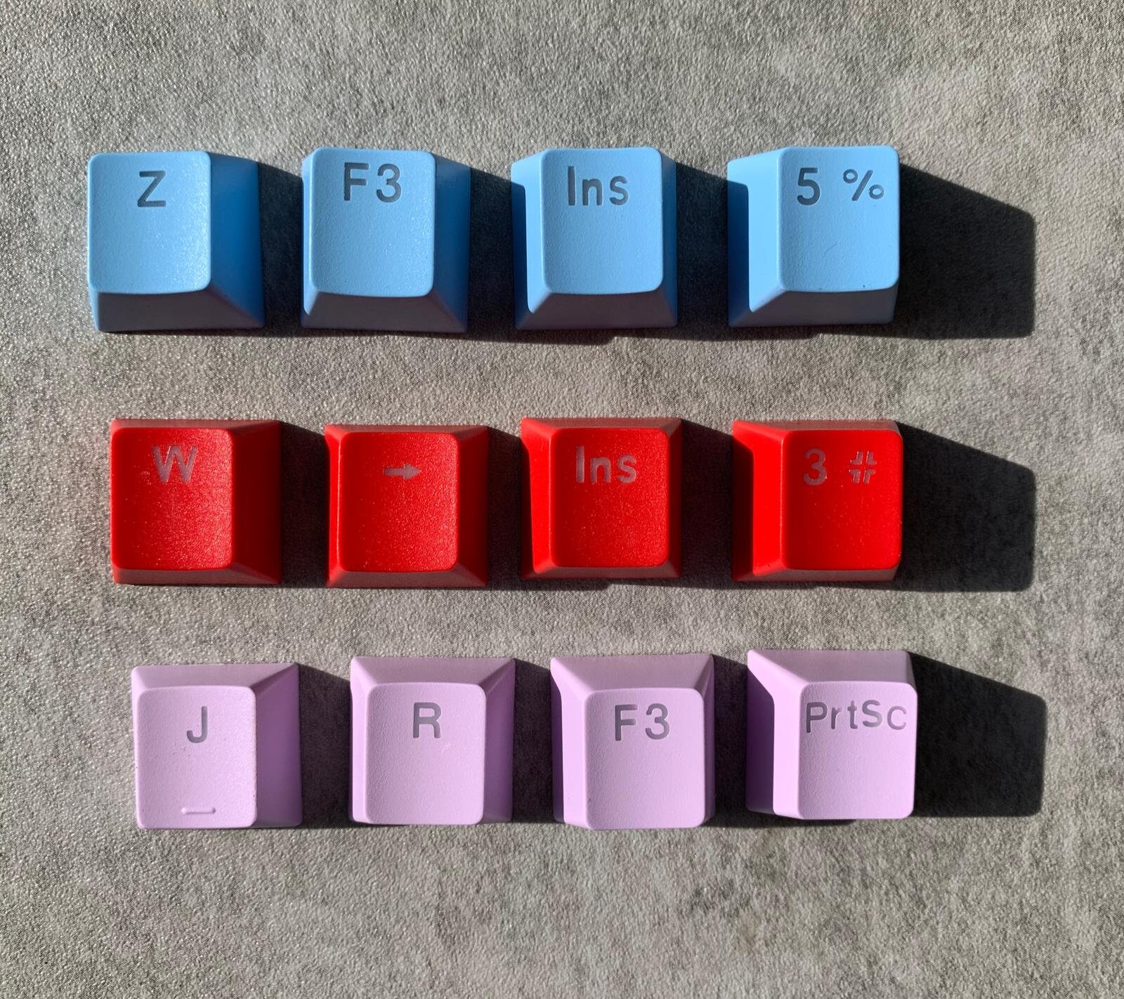 ABS Keycaps Bundle 3 Full Sets | Etsy