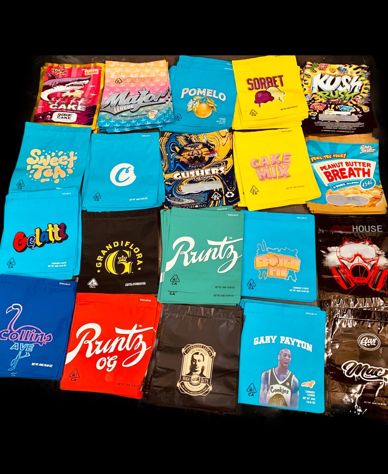 POUND Smell Proof Mylar Bags Etsy