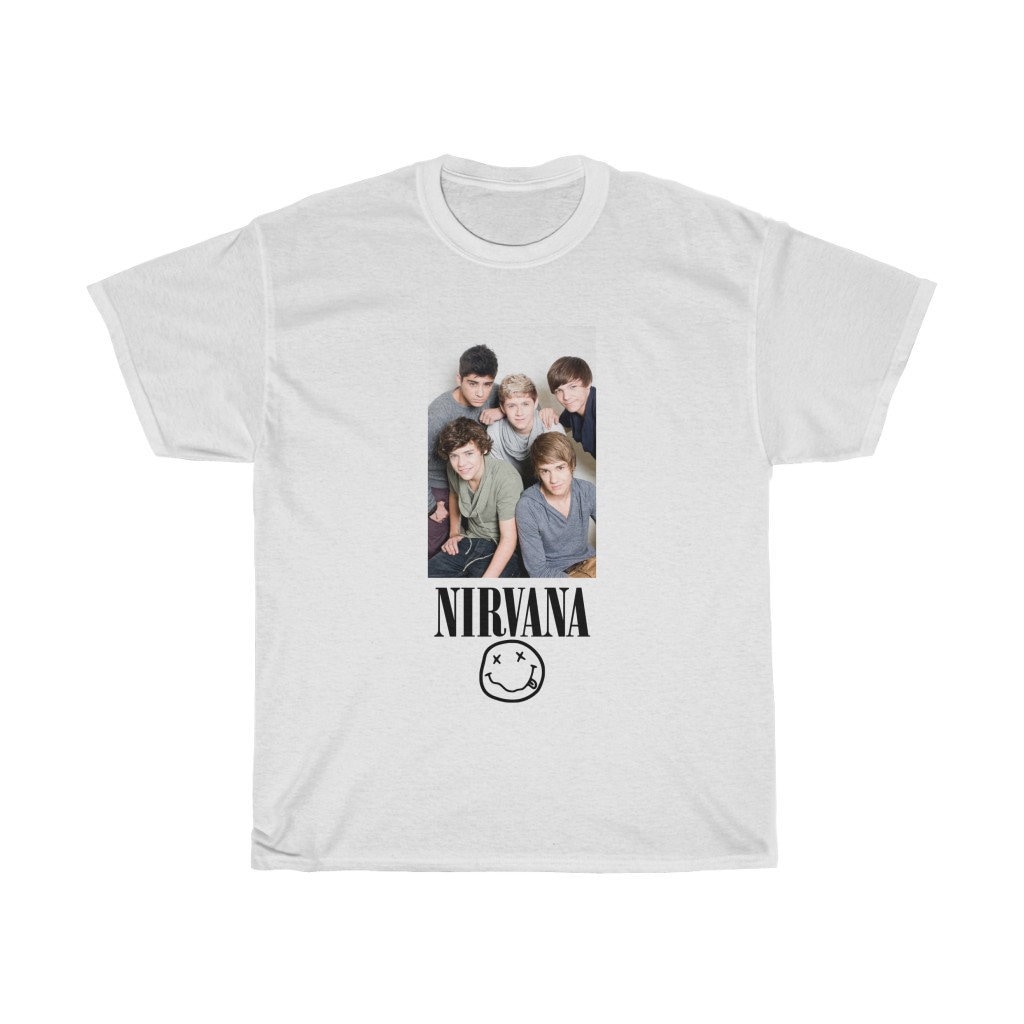 nirvana one direction shirt