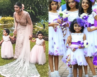 Buy Flower Girls Dresses Indian or Western Custom Wear Made to