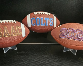 Recuerdo de fútbol bordado personalizado: Regalo de fútbol personalizado