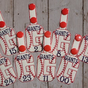 Baseball Taschenanhänger, personalisierter Baseball Buchstabe Schlüsselbund