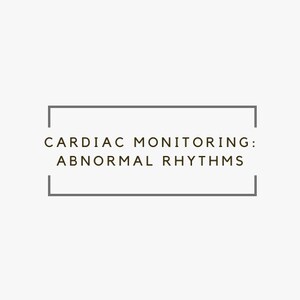 Cardiac Monitoring Basics- Rhythm interpretation, Heart Blocks, Junctional Rhythm  **Digital Download**  Anesthesia guide for SRNAs/ RNs
