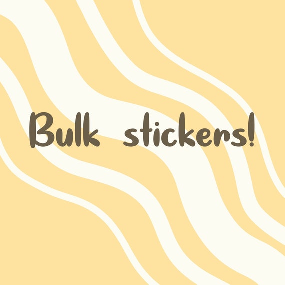 Bulk Sticker Bulk Stickers in Bulk Stickers Small Business Etsy