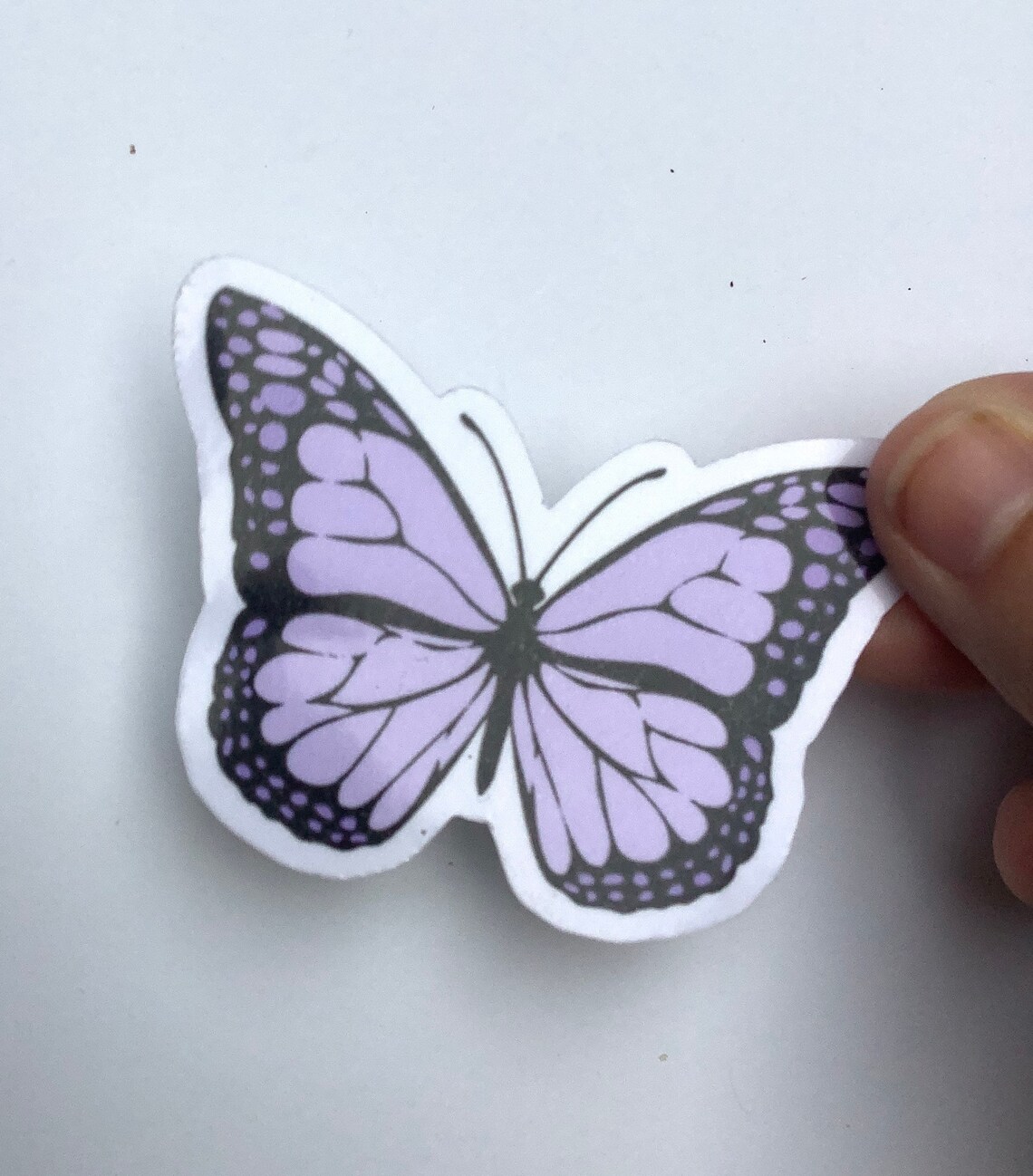 Purple butterfly stickers butterfly stickerspurple butterfly Etsy
