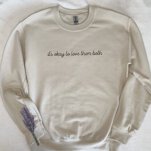 It’s okay to love them both, mystic falls sweatshirt, mystic falls, Damon Salvatore sweatshirt, Stefan Salvatore, Katherine Pierce, Damon