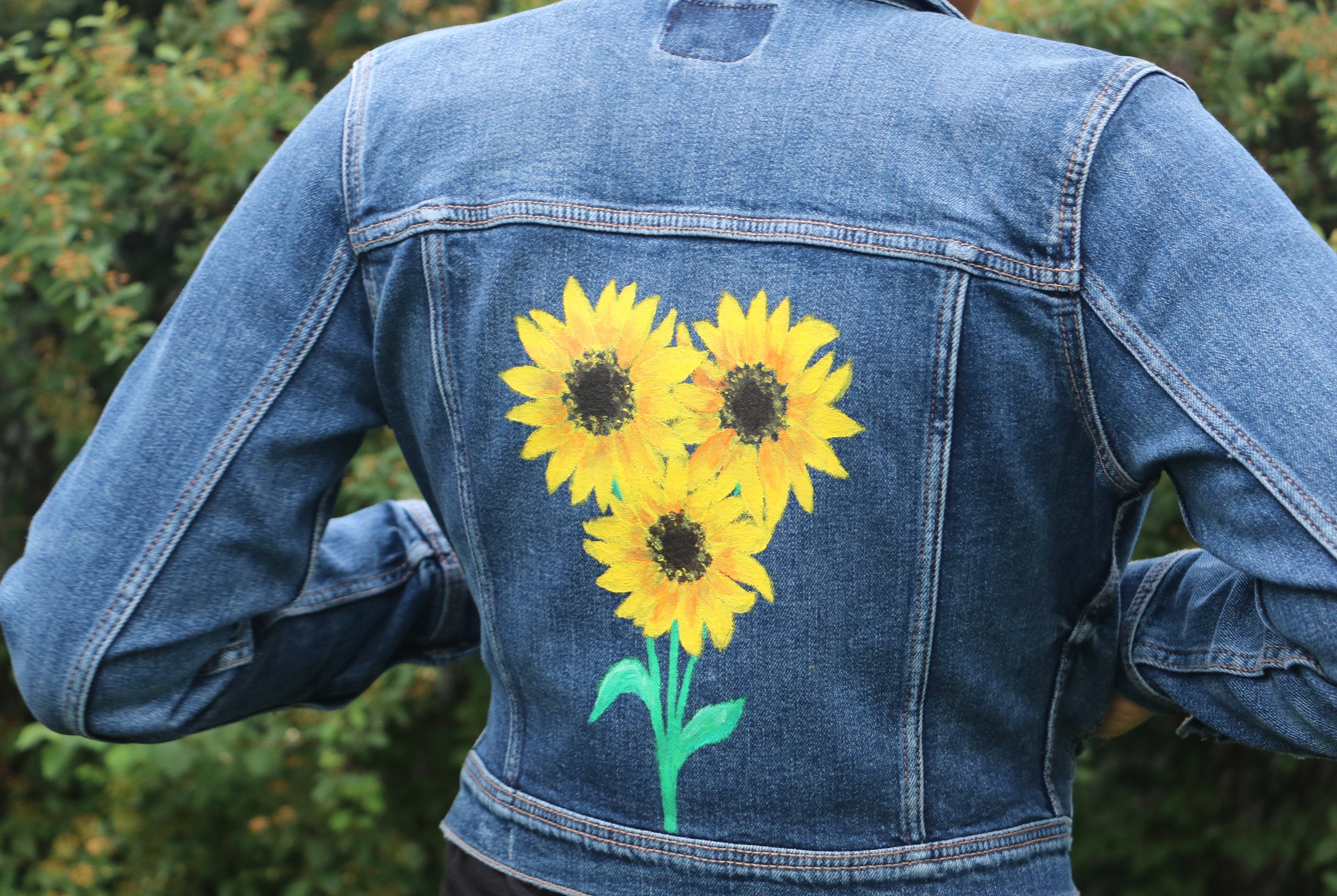 Sunflower Jacket - Etsy